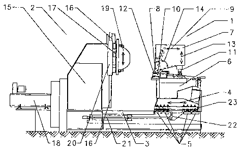 A single figure which represents the drawing illustrating the invention.